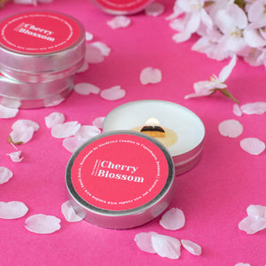 Mini Scented Soy Candle, Cherry Blossom