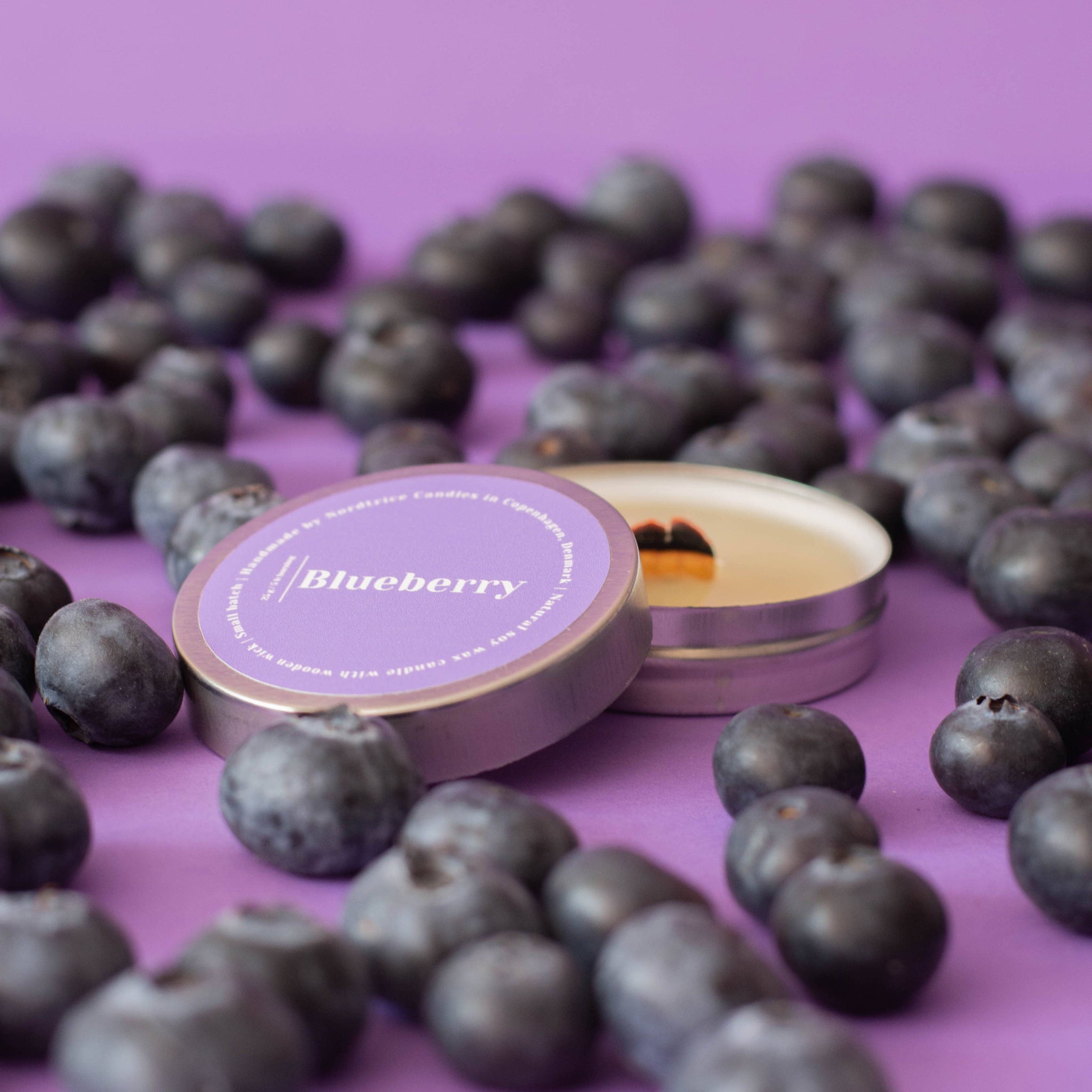 Mini Scented Soy Candle, Blueberry