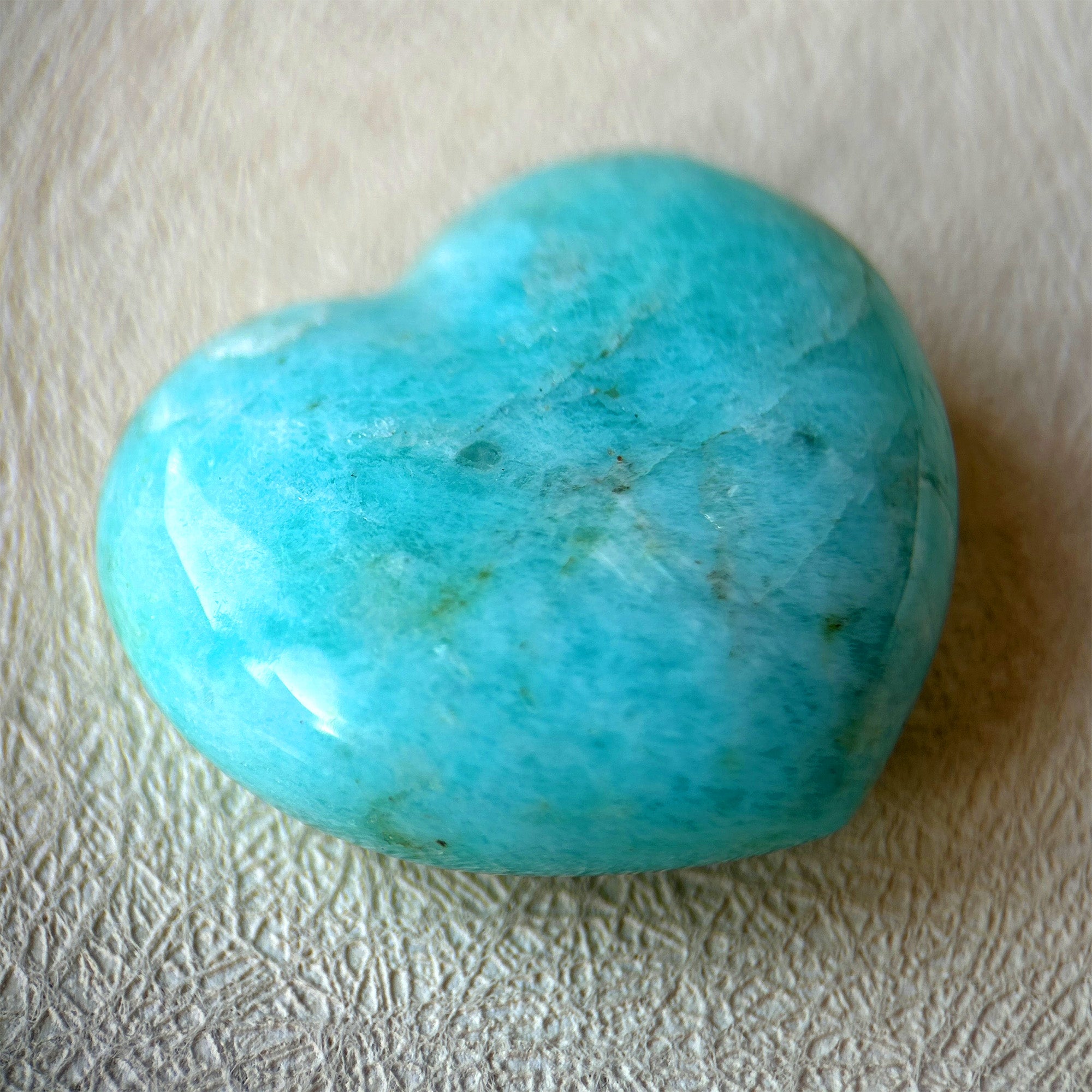 Amazonite Heart Crystal