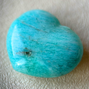 Amazonite Heart Crystal