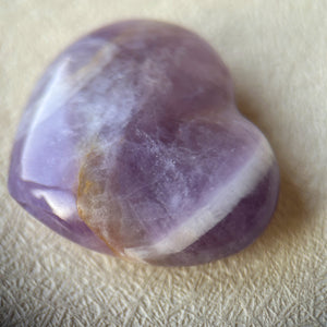 Amethyst Heart Crystal