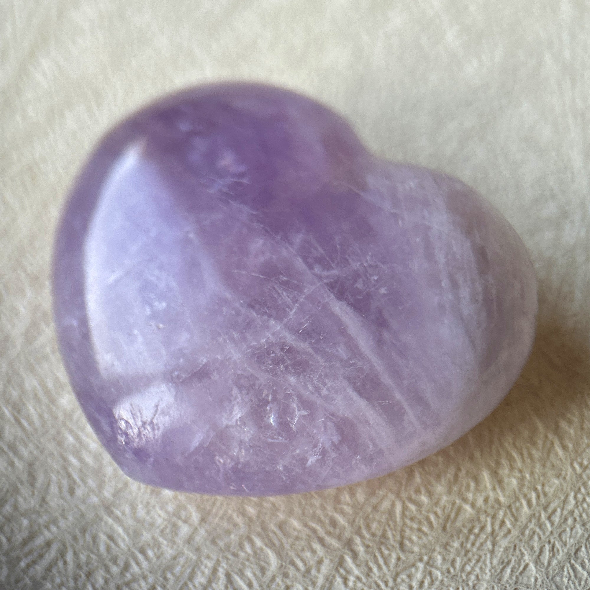 Amethyst Heart Crystal