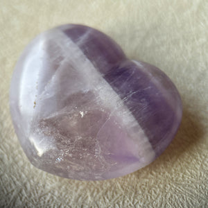 Amethyst Heart Crystal