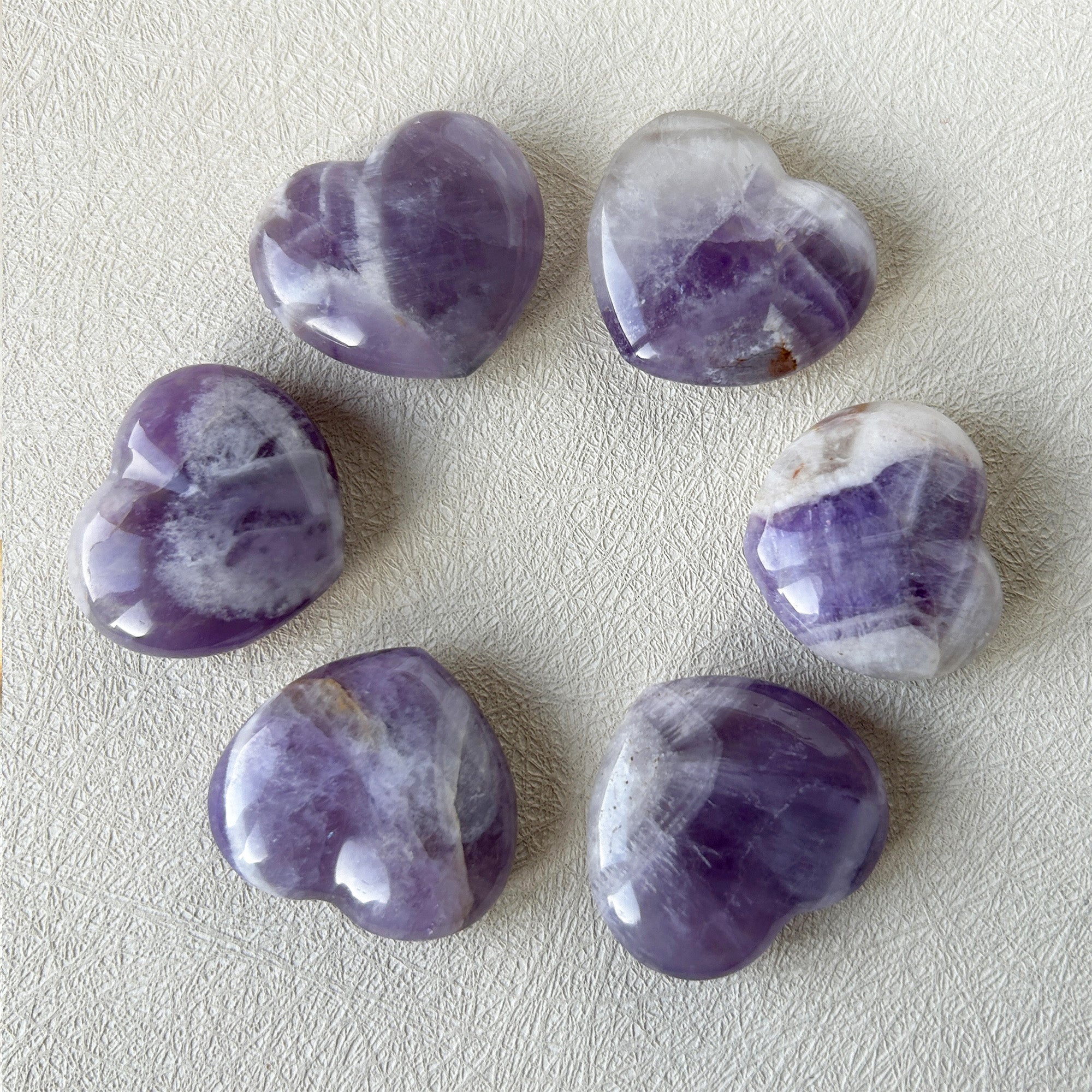 Amethyst Heart Crystal