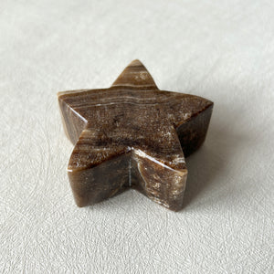 Chocolate Calcite Star Crystal