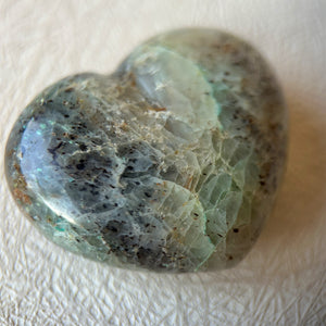 Chrysocolla Heart Crystal