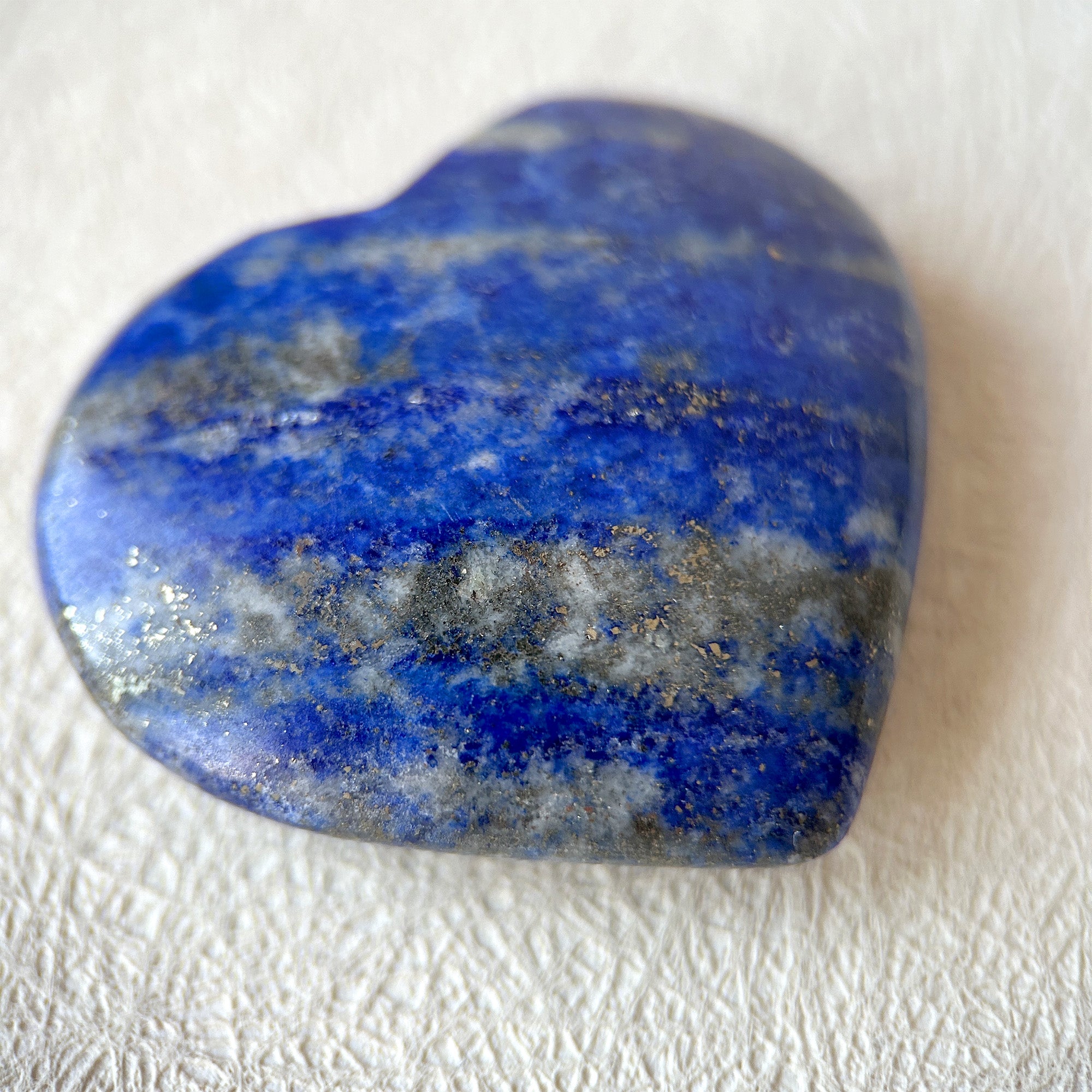 Lapis Lazuli Heart Crystal