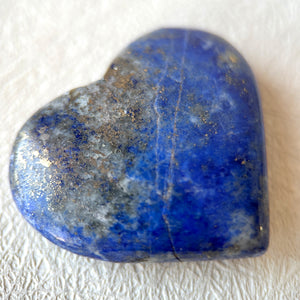 Lapis Lazuli Heart Crystal