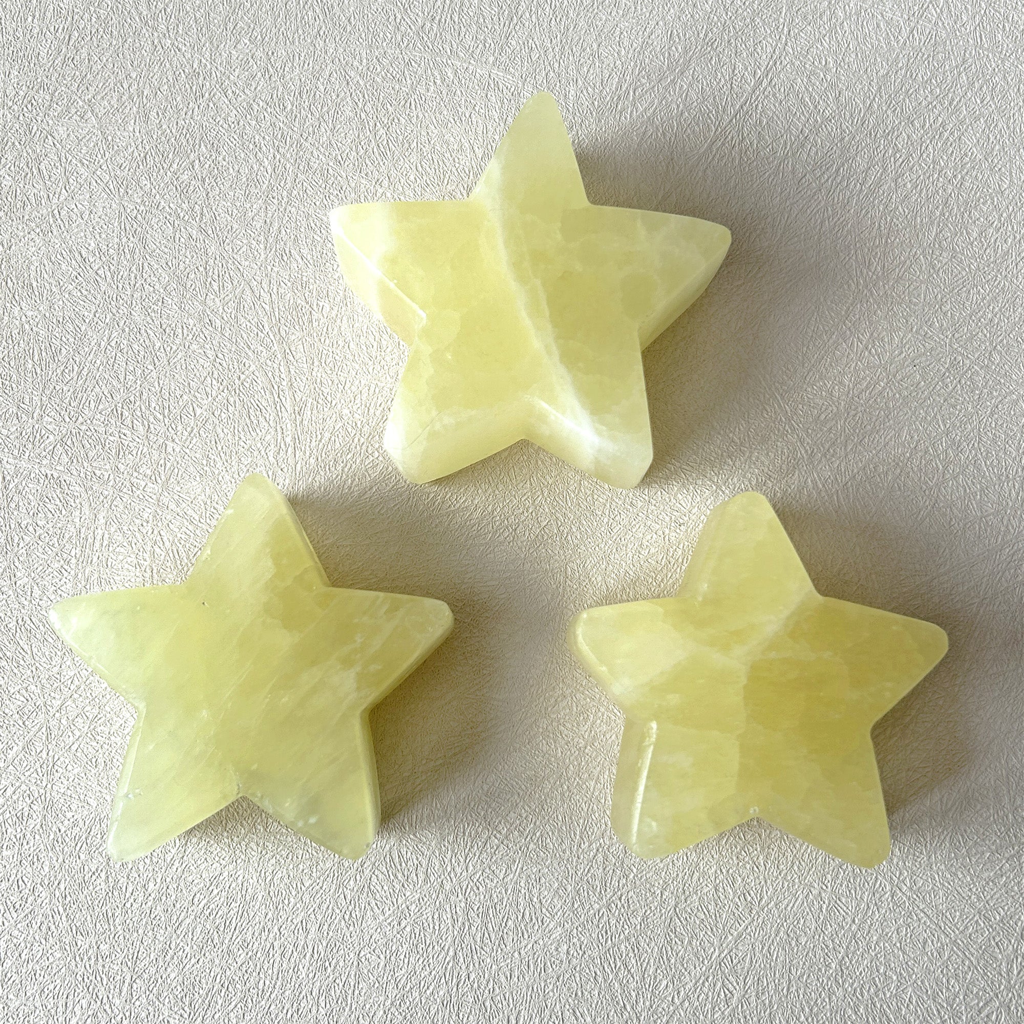 Lemon Calcite Star Crystal