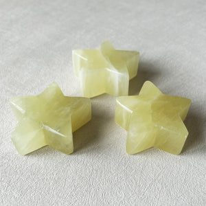 Lemon Calcite Star Crystal