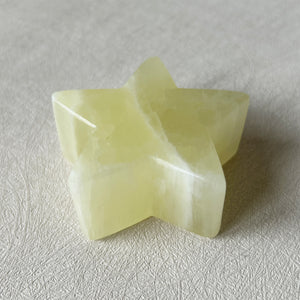 Lemon Calcite Star Crystal